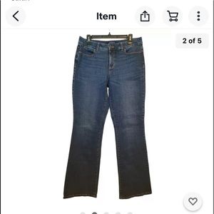 Talbots simply flattering five pocket Jeans curvy fit size 26w